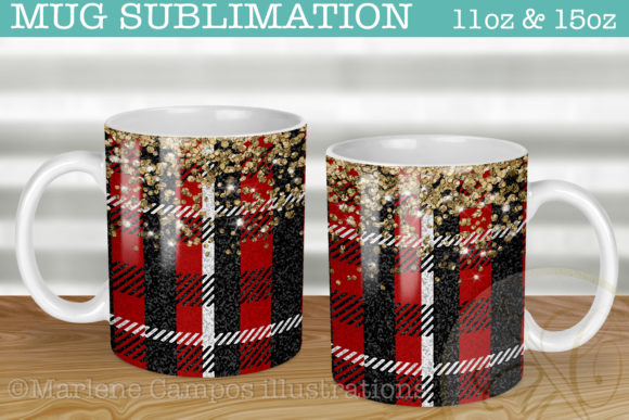 Download Red Plaid Fabric Sublimation for Mug - Fabric sublimation Collection