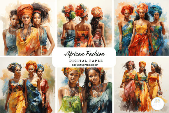 Download African Women Fashion Background - Fashion background Collection