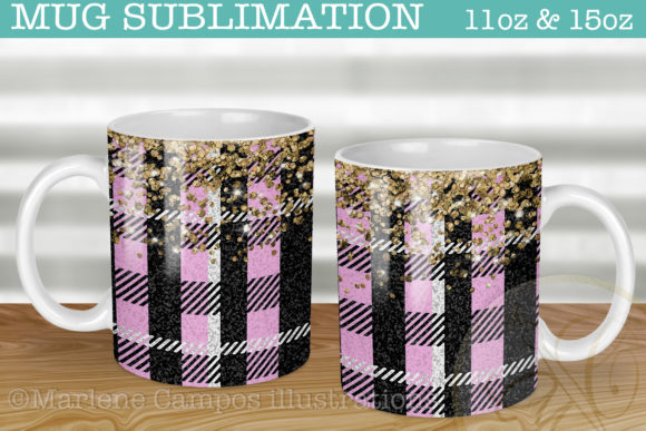 Download Pink Plaid Fabric Sublimation for Mug - Fabric sublimation Collection